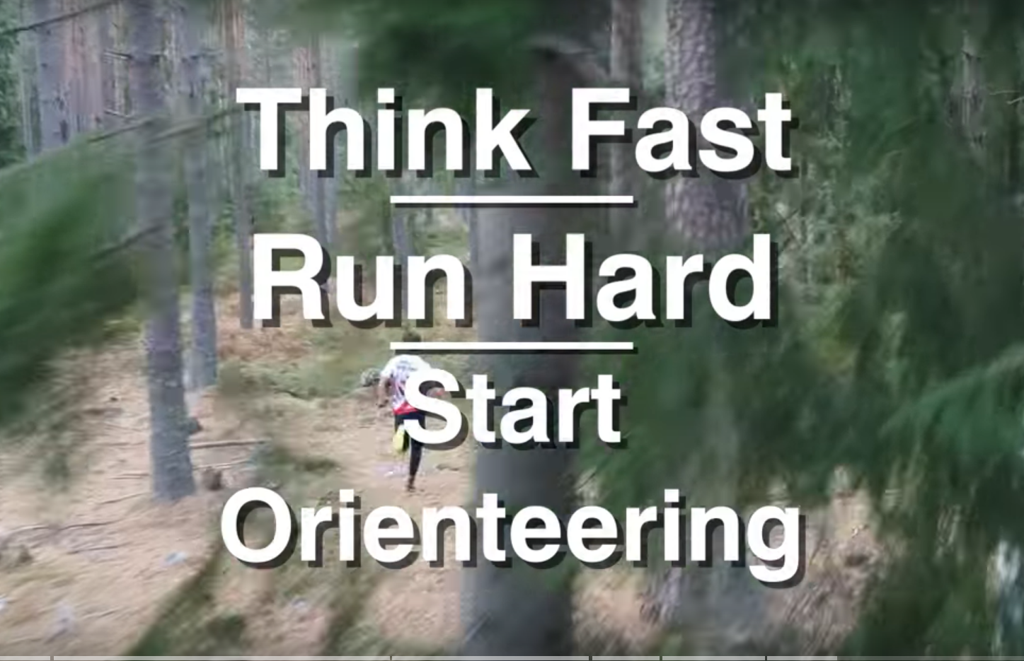 Start orienteering