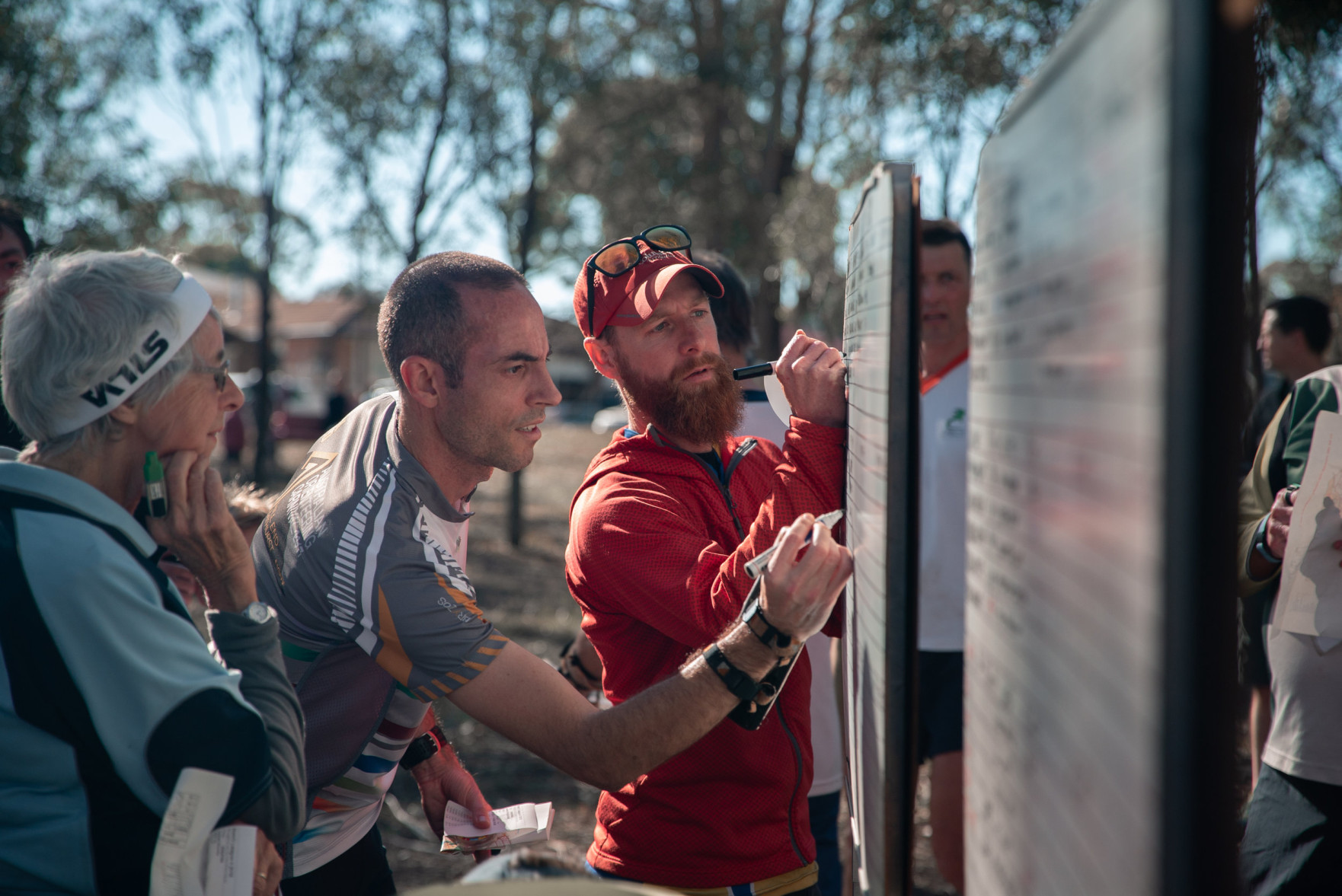 Results board